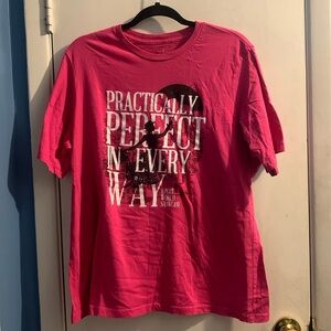 Mary Poppins Disney Parks Pink Short Sleeve Tee
